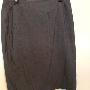 Dark grey worthington size 12 pencil skirt